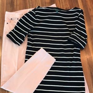 SALE! ❤️Ralph Lauren boatneck top M